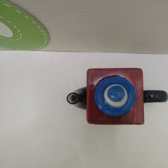 Vintage Tea Time By Papel Gift Ware Teapot Clock design &Happy New Year - Picture 4 of 9